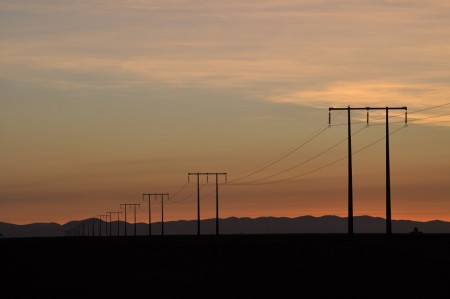 Power lines, Pozo Almonte - Chile