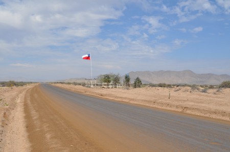 Desert flag, Copiapó - Chile
