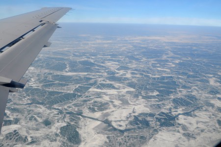 Frozen Lake Erie, Cleveland - USA