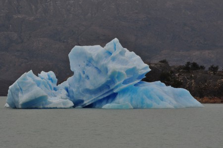 Iceberg, sailing along the Patagonia channels - Argentina